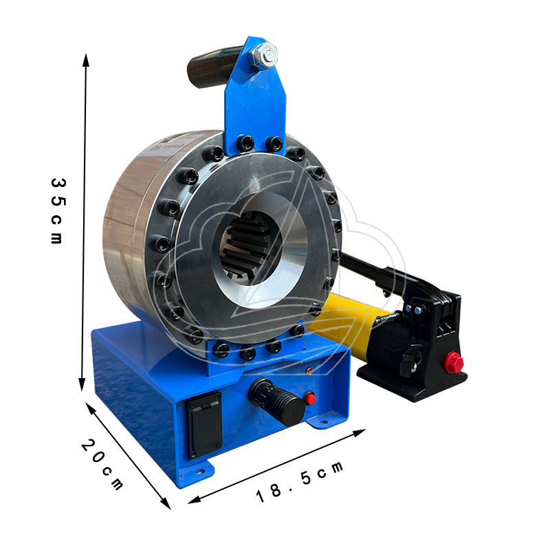 Workshop Tools Youtube - Mesin Crimping Selang Hidrolik Manual Portabel,