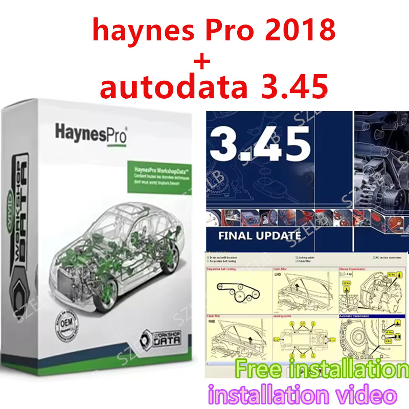 Workshop Tools Automotive - Haynes Pro（Vivid2018）dan Autodata3.45 Atris-Technik Perangkat Lunak
