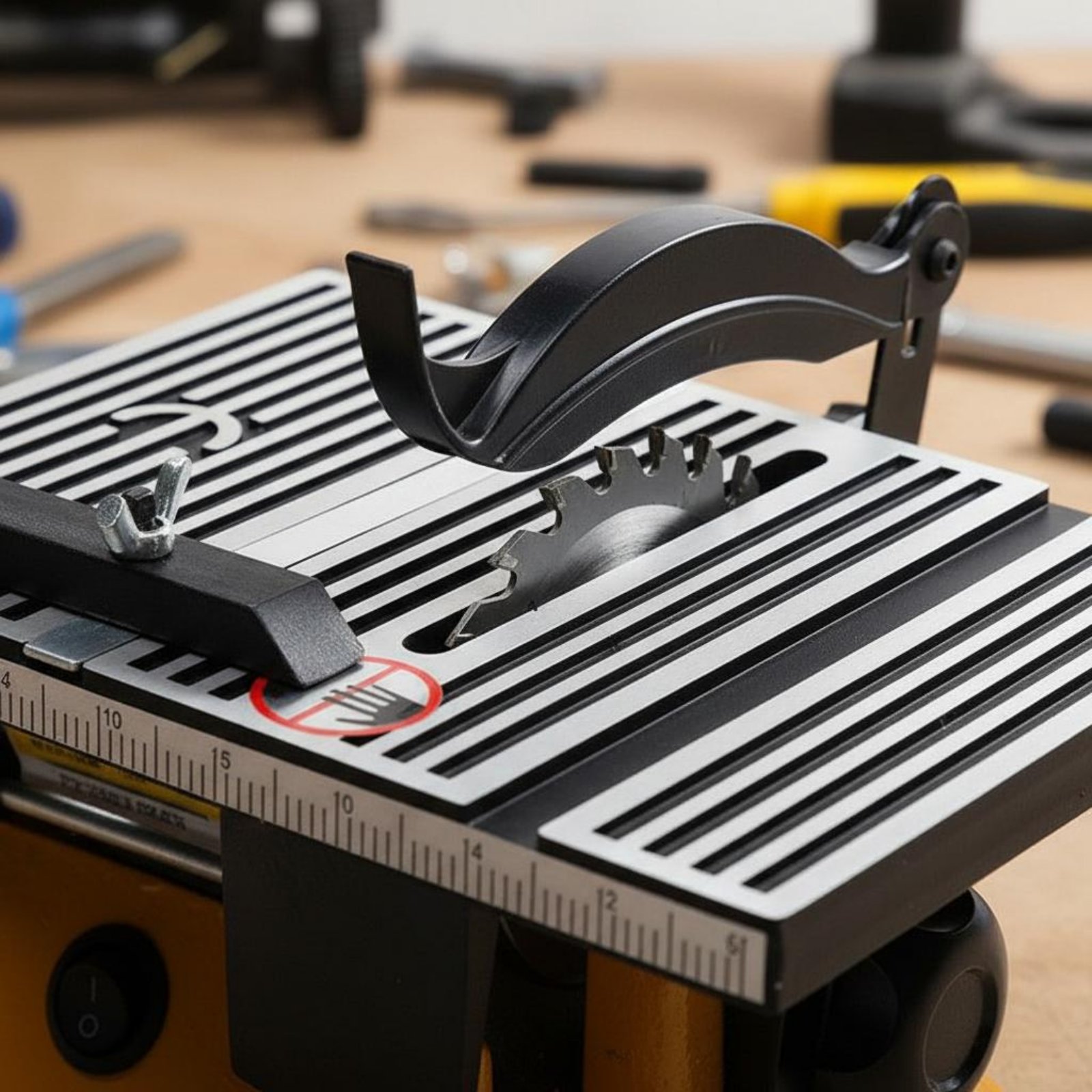 Workshop Tools Machine - Gergaji Meja Mini Portabel Mesin Pemotong