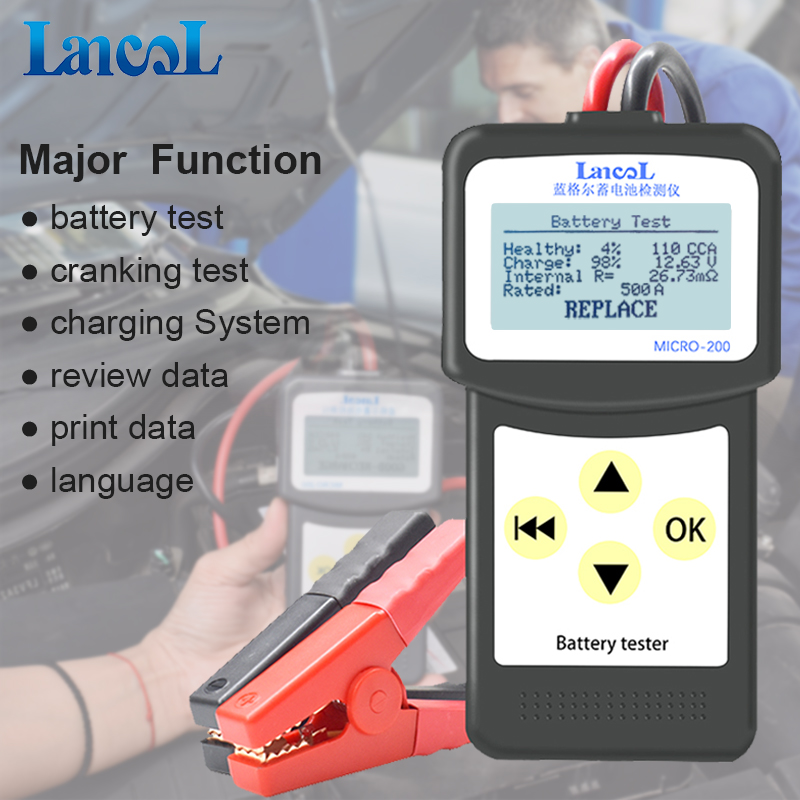 Lancol Micro 200 Penguji Bater - Workshop Tools Automotive ulasan dan harga