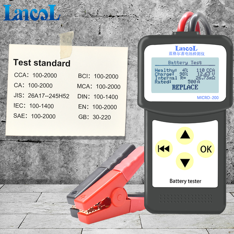 Lancol Micro 200 Penguji Bater - Workshop Tools Automotive ulasan dan harga