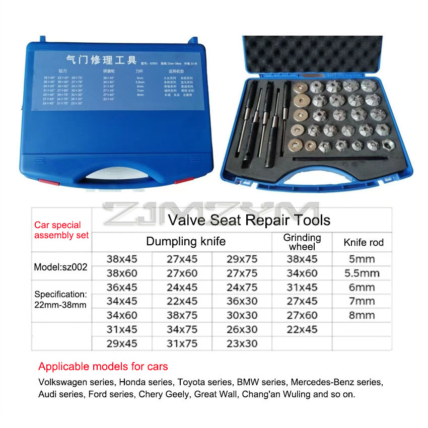 Set pembesar jok katup otomoti - Workshop Tools Automotive ulasan dan harga