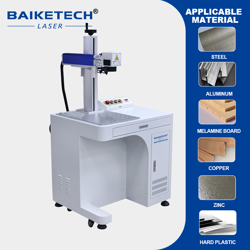Mesin Ukir Laser Serat Kompak  - Marking Tools In Workshop ulasan dan harga